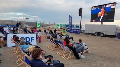 Au Havre La Coupe Du Monde En Zone Cine Plage On N Est Pas Fan